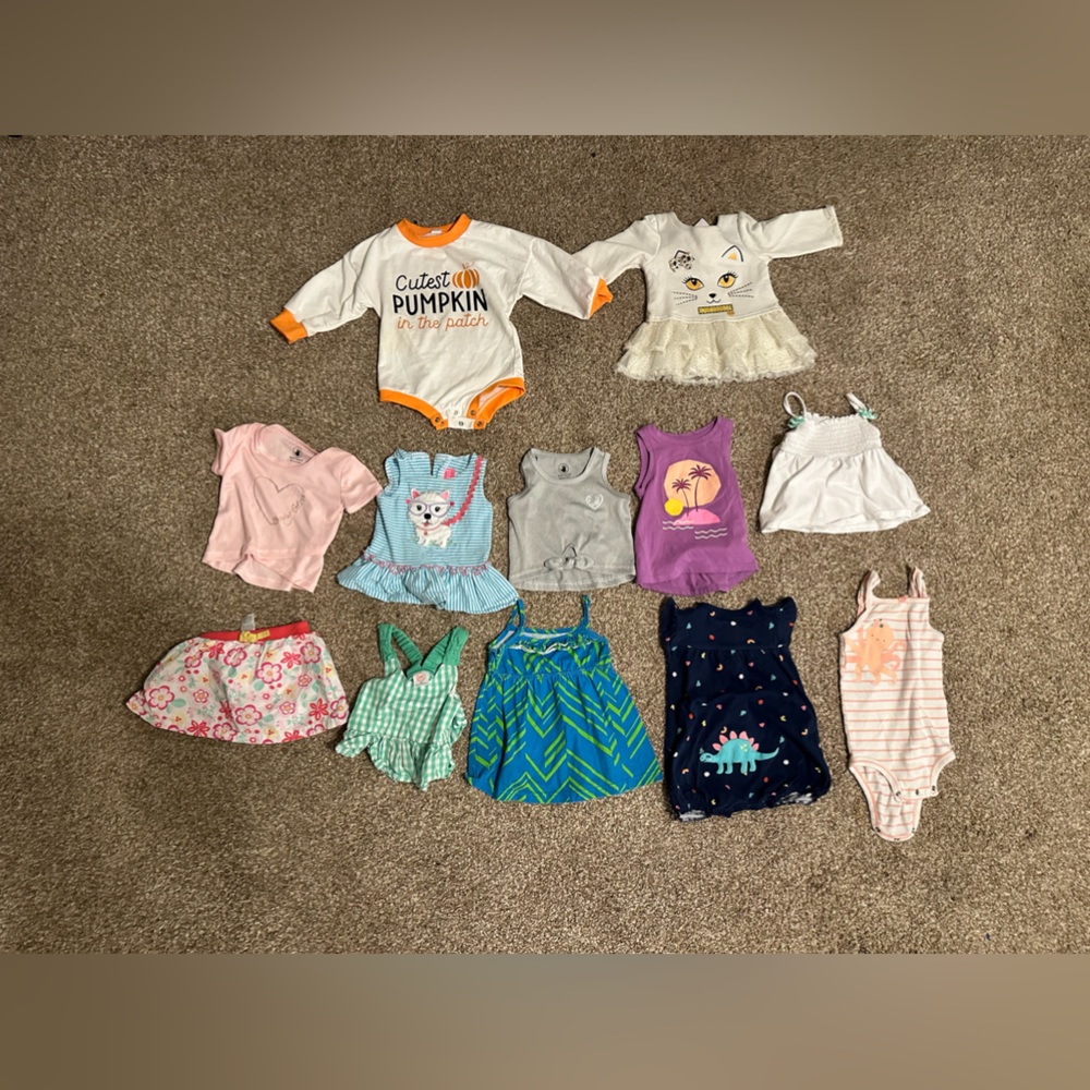 Baby girl clothes 12 months